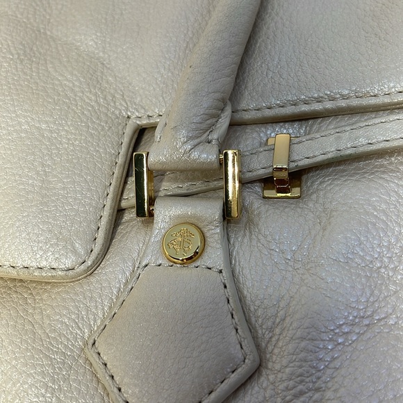 Brooks Borthers cream purse - Picture 9 of 13